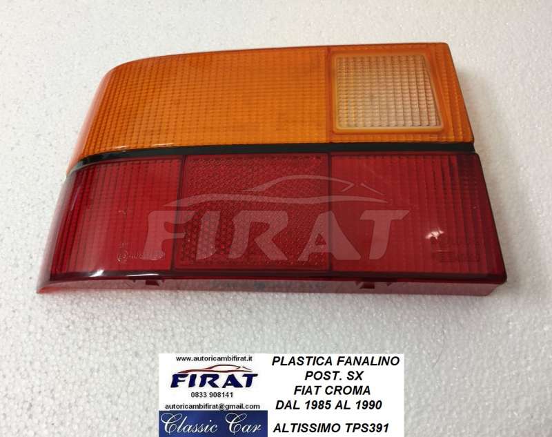 PLASTICA FANALINO FIAT CROMA 85-90 POST.SX